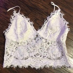 Lace Express crop top